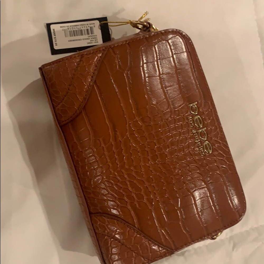 Beautiful brown mini crossbody bag